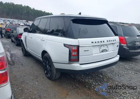 2016 Land Rover Range Rover Diesel Hse from USA, damaged, VIN SALGS2KF5GA251373